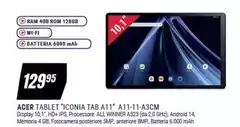 Acer - Tablet "iconia Tab A11" A11-1-A-3CM