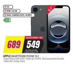 Dual - Smartphone Iphone 16 E