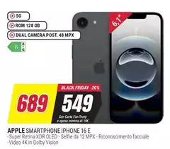 Dual - Smartphone Iphone 16 E