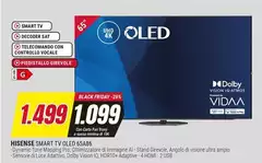 Hisense - Smart Tv Oled 65A86