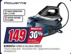 Rowenta - Ferro A Caldaia VR8322