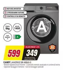 Candy - Lavatrice BR 48B6G-S