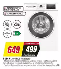 Bosch - Lavatrice WAN282191T Bosch - Lavatrice WAN282191T