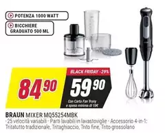 Braun - Mixer MQ55254MBK