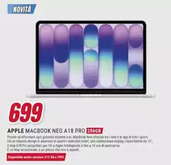 Apple - Macbook Neo A18 Pro 256gb