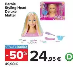 Barbie - Styleing Head Deluxe Barbie - Styleing Head Deluxe