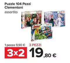 Clementoni - Puzzle 104 Pezzi