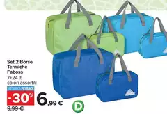 Set 2 Borse Termiche