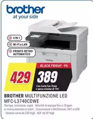 Brother - MFC-L3740CDWE Brother - MFC-L3740CDWE