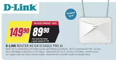 D Link - Router 4g G415 Eagle Pro Ai