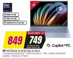 HP - Notebook 16-Afo012NL Ultra 5