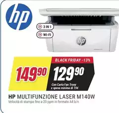 HP - Multifunzione Laser M140W HP - Multifunzione Laser M140W