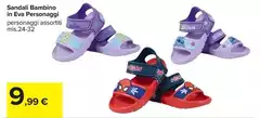 Eva - Sandali Bambino In  Personaggi