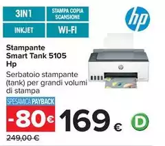HP - Stampante Smart Tank 5105 HP - Stampante Smart Tank 5105