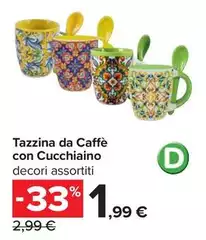 Tazzina Da Caffè Con Cucchiaino