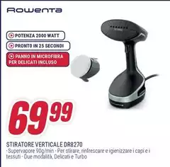 Rowenta - Stiratore Verticale DR8270