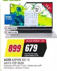 Acer - Aspire Go 15 A915-72P-5628