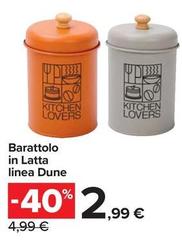 Duni - Barattolo In Latta