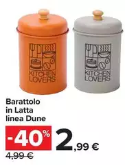 Duni - Barattolo In Latta