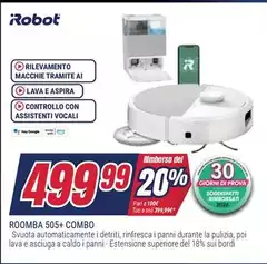 iRobot - ROOMBA 505+ COMBO