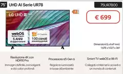 LG - UHD Al Serie UR78 75" 75UR7800