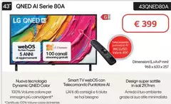 LG - QNED QA 43QNED80A QN 41"