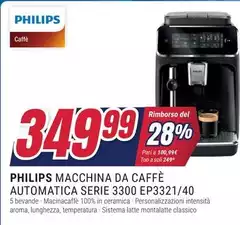Philips - Macchina Da Caffè Automatica Serie 3300 EP3321/40