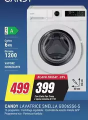 Candy - Lavatrice Snella GD06SS6-S