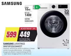 Samsung - Lavatrice WW10FG5U34AEET