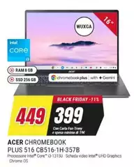 Acer - Chromebook Plus 516 CB516-1H357B