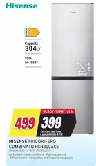 Hisense - Frigorifero Combinato FCN300ACE Hisense - Frigorifero Combinato FCN300ACE