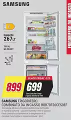 Samsung - Frigorifero Combinato Da Incasso BRB70F26CES0EF Samsung - Frigorifero Combinato Da Incasso BRB70F26CES0EF