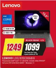 Lenovo - Loq 83SCO068IX