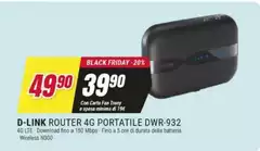 D Link - Router 4g Portatile DWR-932