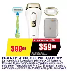 Braun - Epilatore Luce Pulsata PL5052