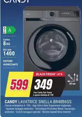 Candy - Lavatrice Snella RB48B66S