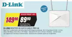D Link - Router 4g G4115 Eagle Pro Ai