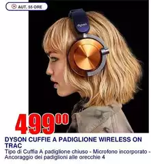 Dyson - Cuffie A Padiglione Wireless On Trac