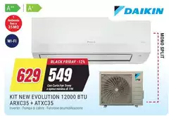 Daikin - Evolution 12000 Btu Arxc35 + Atxc35