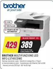 Brother - MFC-L3740CDWE Brother - MFC-L3740CDWE