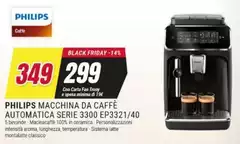 Philips - Macchina Da Caffe Automatica Serie 3300 EP3321/40 Philips - Macchina Da Caffe Automatica Serie 3300 EP3321/40