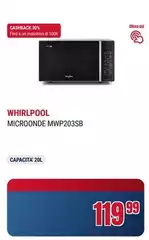 Whirlpool - Microonde MWP203SB