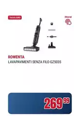 Rowenta - Lavapavimenti Senza Filo GZ5035
