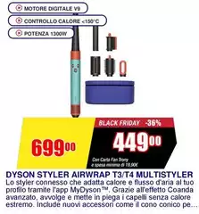 Dyson - Styler Airwrap T3/t4 Multistyler