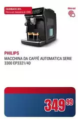 Philips - Macchina Da Caffè Automatica Serie Ep3321/40