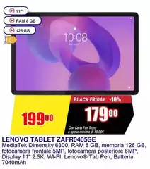 Lenovo - Tablet ZAFR0405SE