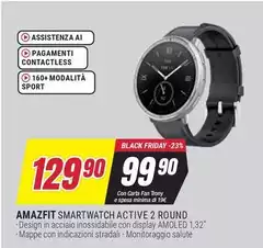 Amazfit - Smartwatch Active 2 Round