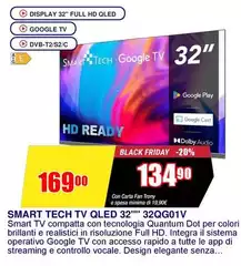 Smart technologies - Smart Tv Qled 32" 32QG01V