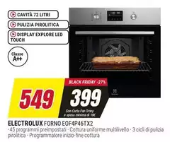 Electrolux - EOF4P46TX2 Forno elettrico Multivoglione A++ Bianco
