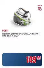 Polti - Sistema Stirante Vaporella Instant V150.20 PLEU0267 Polti - Sistema Stirante Vaporella Instant V150.20 PLEU0267